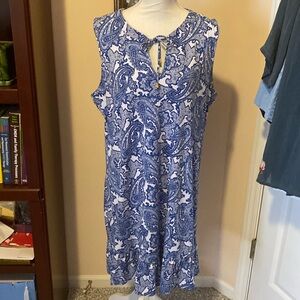 Michael Kors Paisley Sleeveless Dress